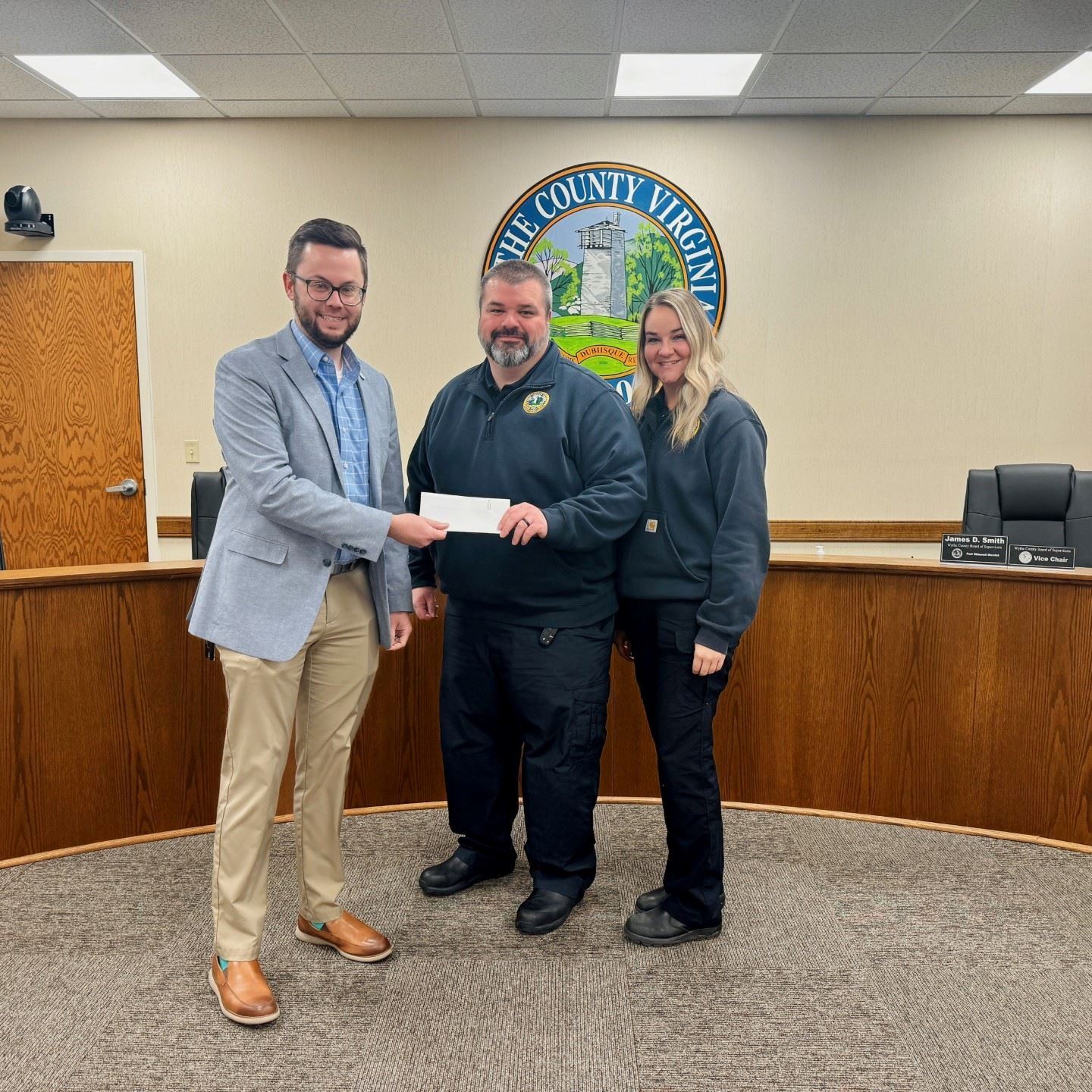 Appalachian Power Foundation Gives $35,000 Grant to Wythe County Emergency Services